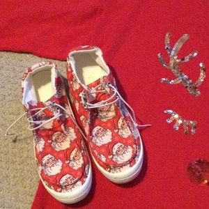 NWOT Santa shoes, size 9.5